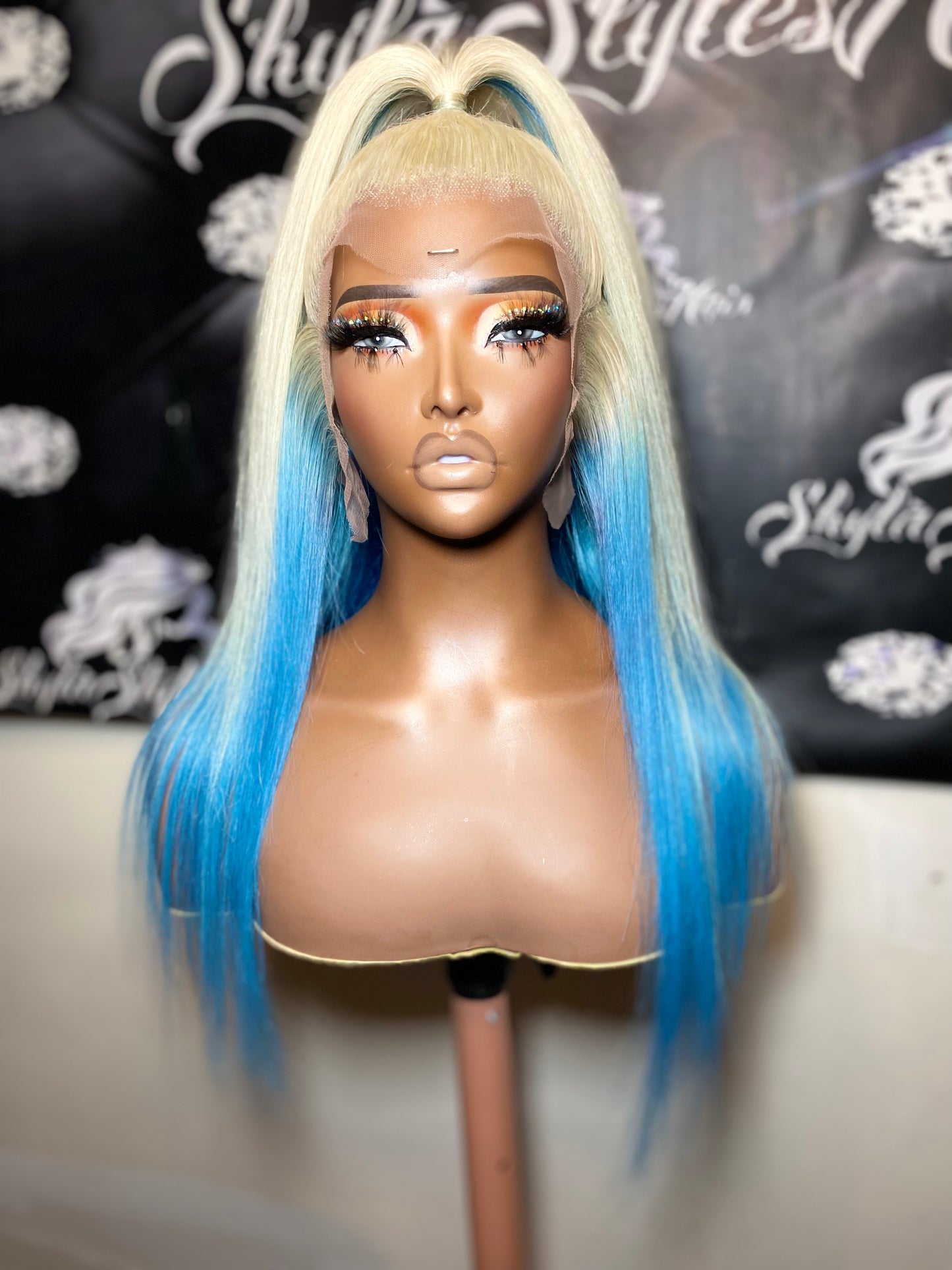 Luxurious shades of color wigs