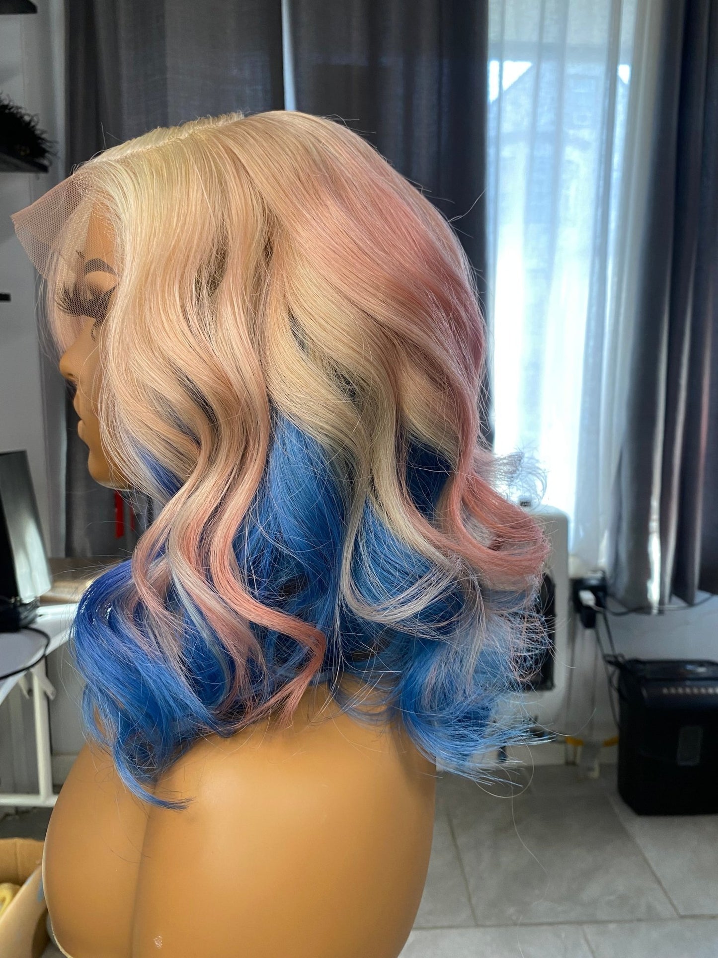 Bob colored wig - Shylastyleshair Collections