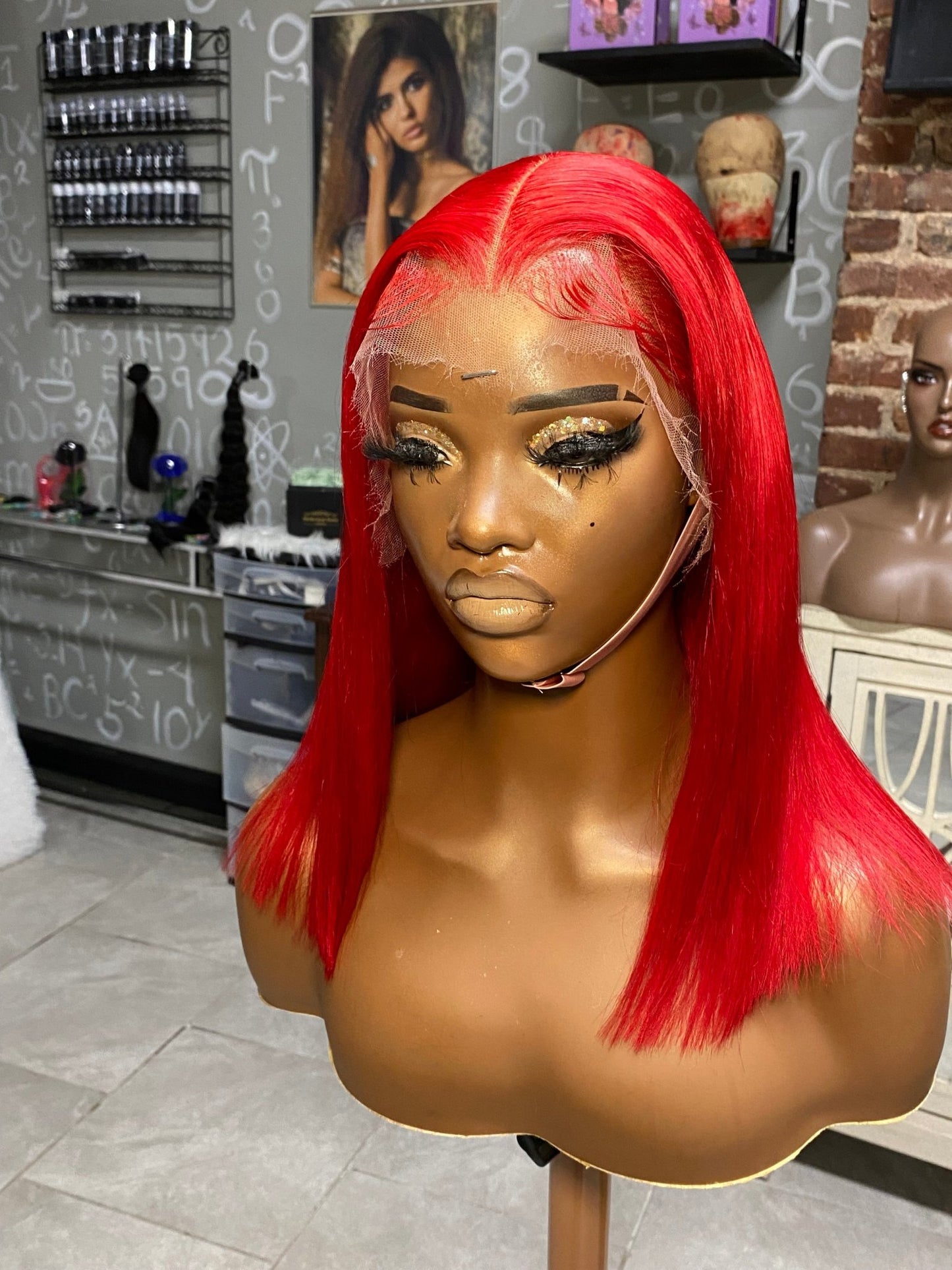 Red bob - Shylastyleshair Collections