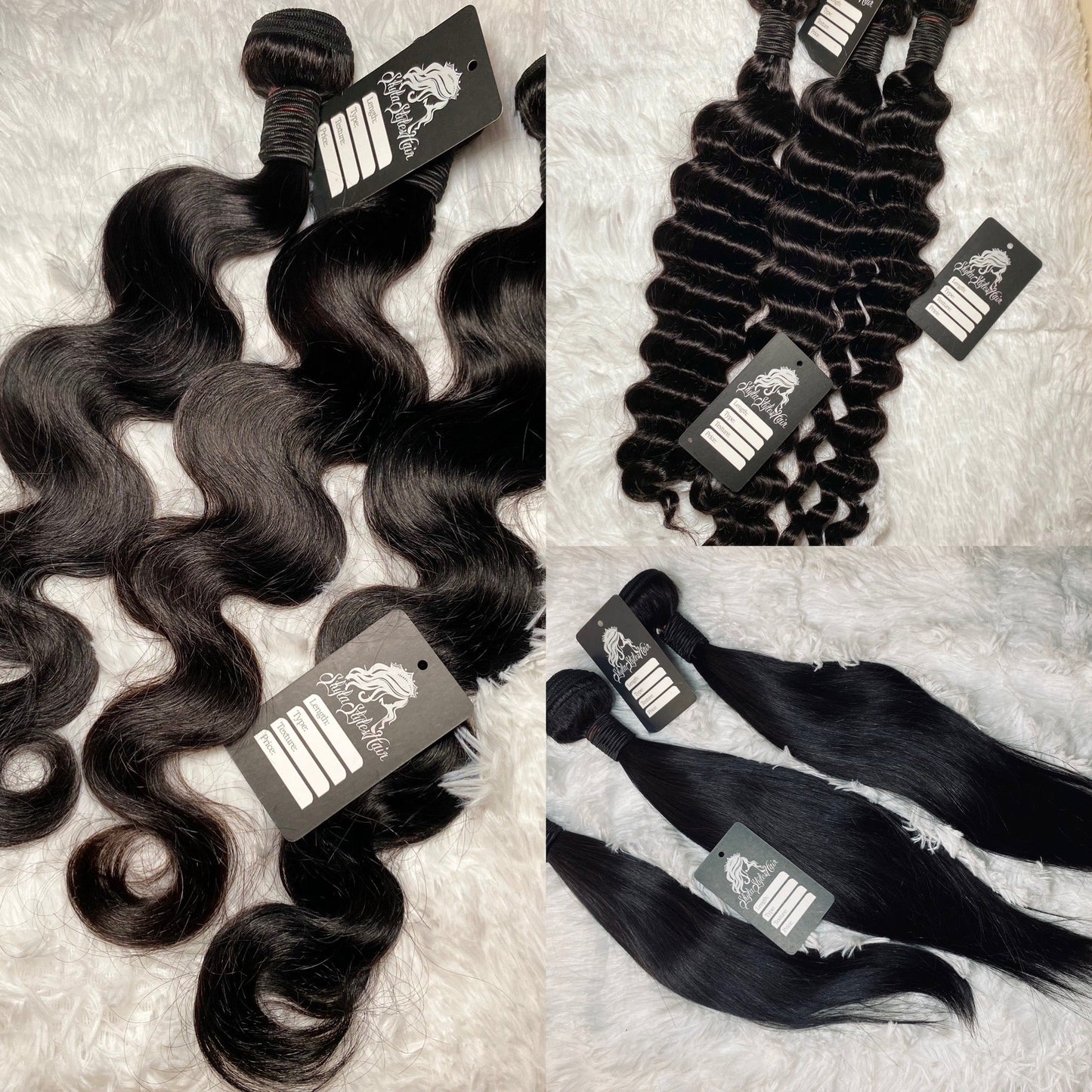 Virgin hair bundles (pre order) - Shylastyleshair Collections