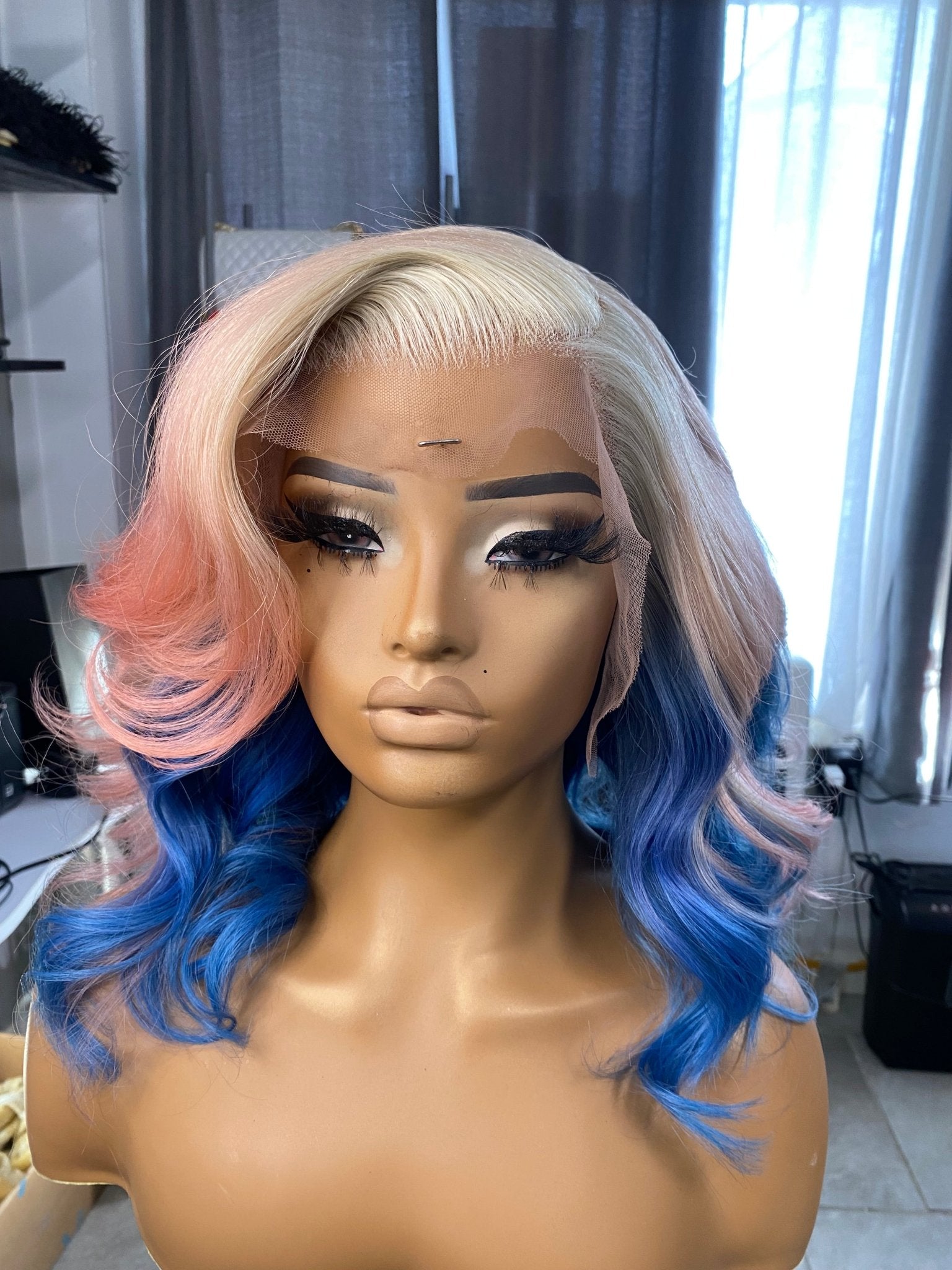 Bob colored wig - Shylastyleshair Collections