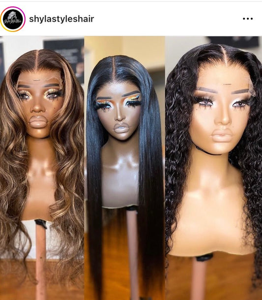 Hd lace Glueless Wigs - Shylastyleshair Collections