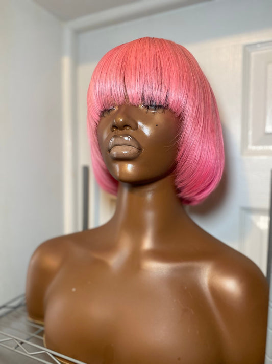 Pink bob - Shylastyleshair Collections