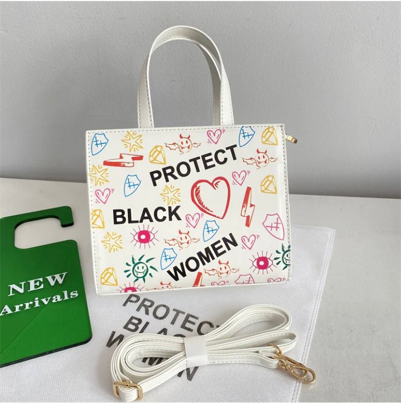 Protect black women totes - Shylastyleshair Collections