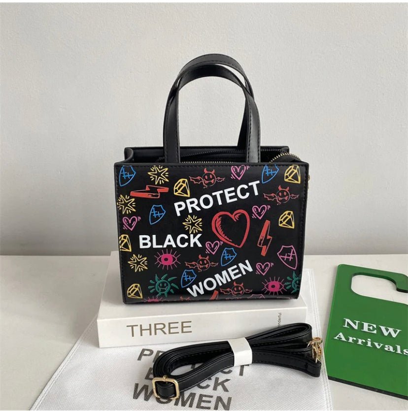 Protect black women totes - Shylastyleshair Collections