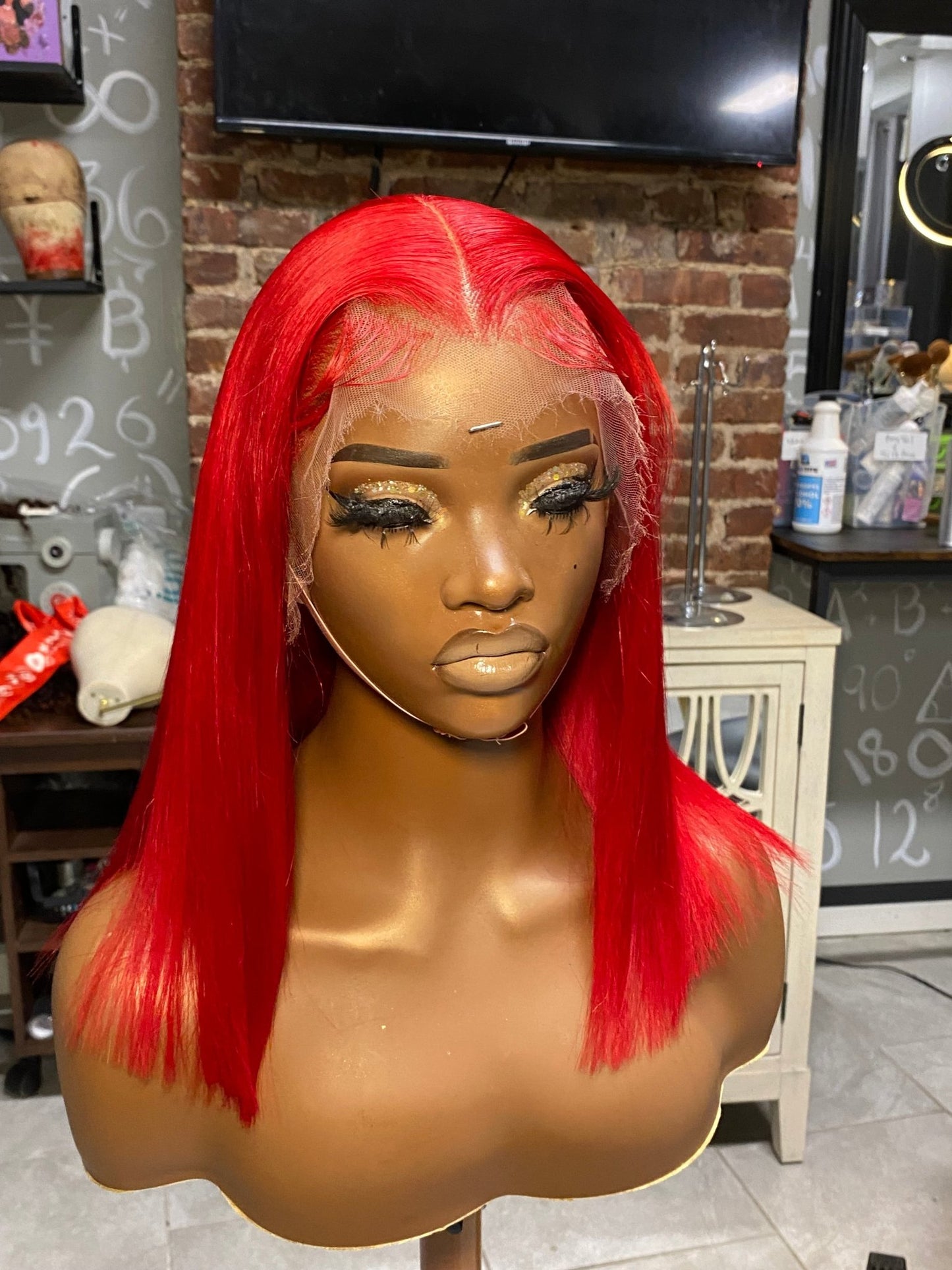 Red bob - Shylastyleshair Collections
