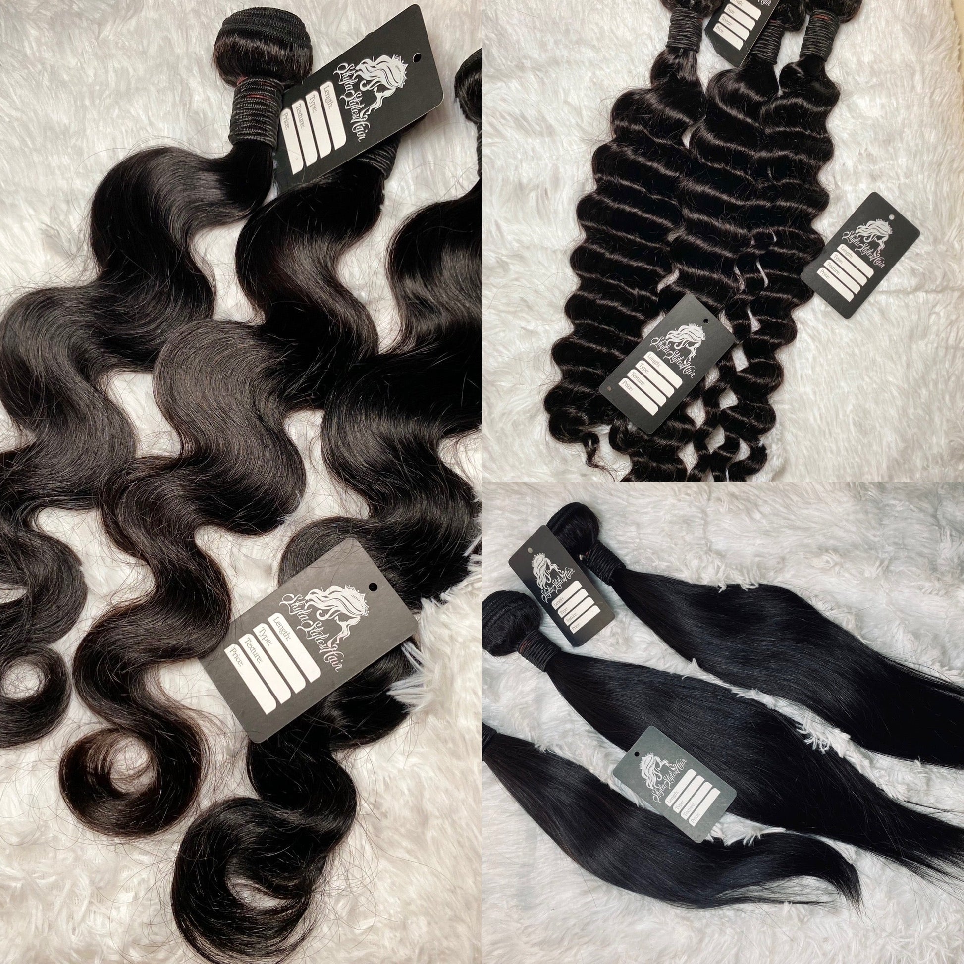 Virgin hair bundles (pre order) - Shylastyleshair Collections